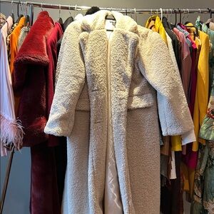 Cream Teddy Coat PLT